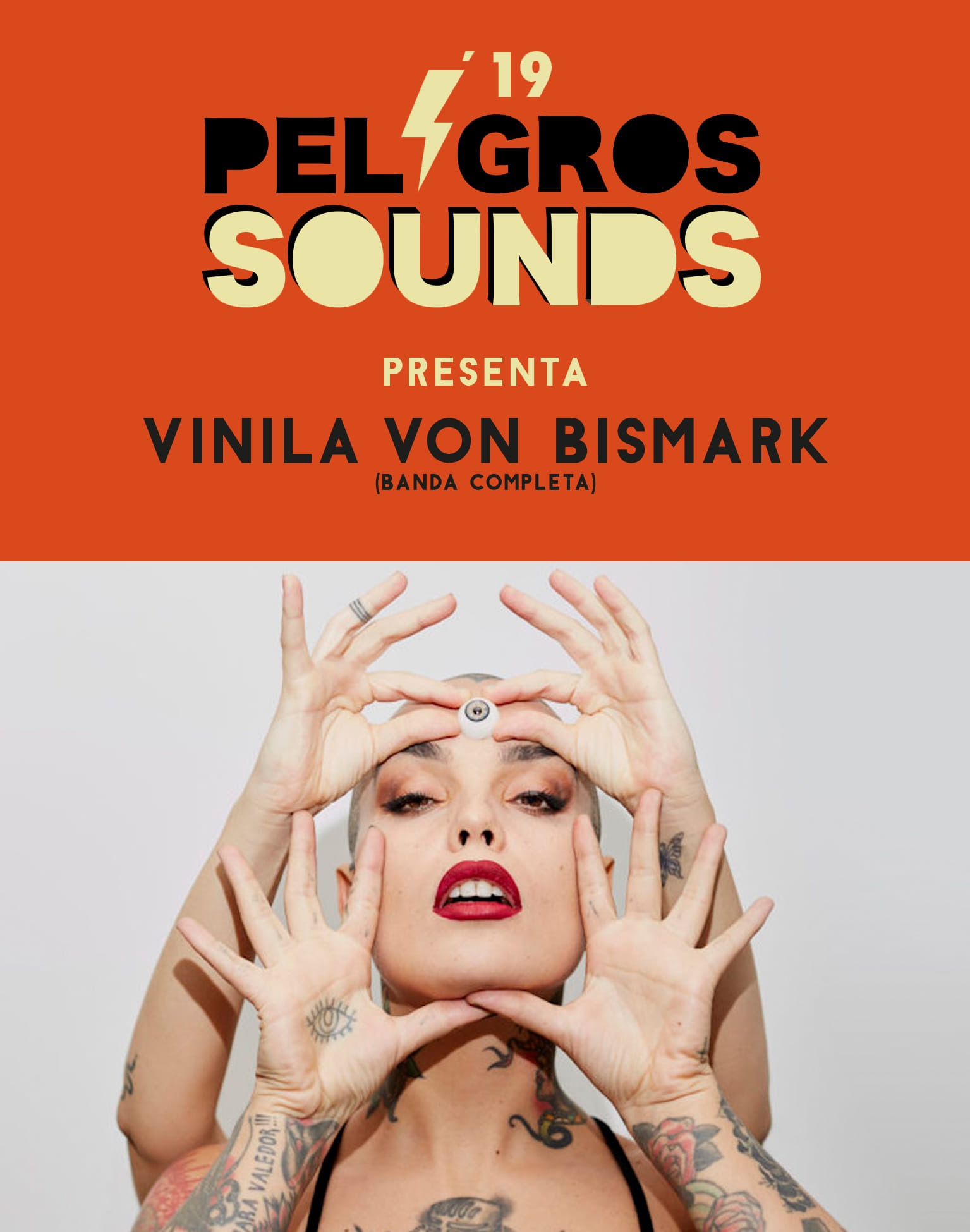 2019- Vinila Von Bismark en el festival peligros sounds